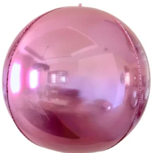 Orbz Shape Foil Balloons | Pink Color