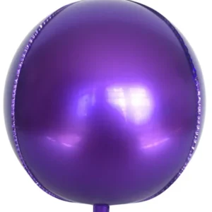 Orbz Shape Foil Balloons | Purple Color