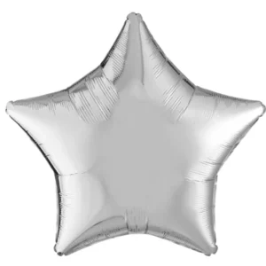 Star Shape Foil Balloon | Silver Color