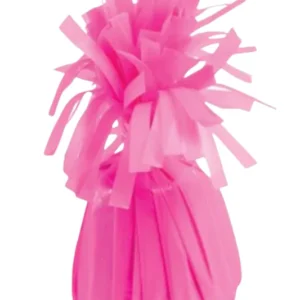 170g Baby Pink Foil wrapped Balloon Weight