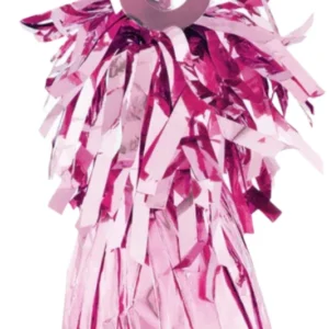 170g Pink Foil wrapped Balloon Weight