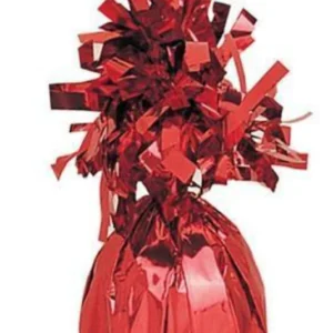170g Red Foil wrapped Balloon Weight
