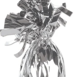 170g Silver Foil wrapped Balloon Weight
