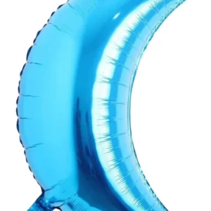 36" Moon Shape Foil Balloon | Blue Color