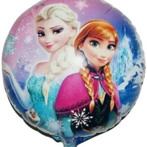 18'' Frozen Elsa & Anna Theme Foil Balloon