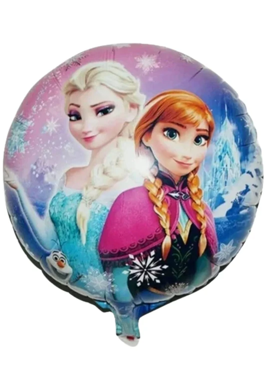 18'' Frozen Elsa & Anna Theme Foil Balloon