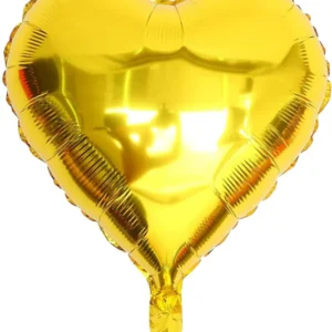 18" Gold Heart Shape Foil Balloon