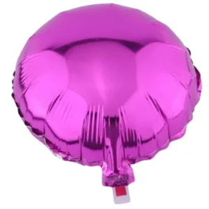 18" Hot Pink Round Shape Foil Balloon