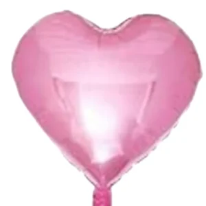 18" Pink Heart Shape Foil Balloon