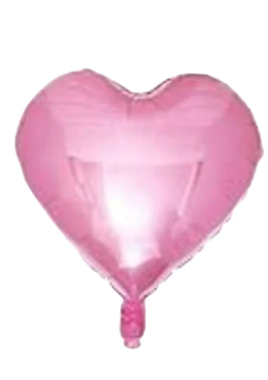 18" Pink Heart Shape Foil Balloon