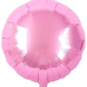 18" Pink Round Shape Foil Balloon