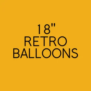 18" Retro Balloons