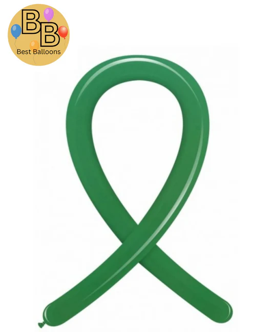 260B Standard Magic Balloons | Dark Green Color