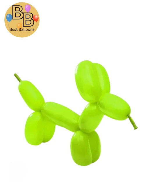260B Standard Magic Balloons | Lime Green Color