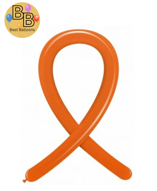 260B Standard Magic Balloons | Orange Color