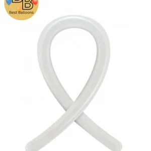 260B Standard Magic Balloons | White Color