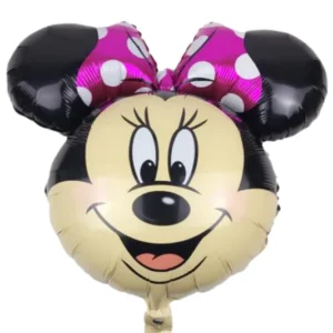 27'' Mini Mouse Face Theme Foil Balloon