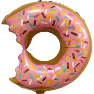29'' Bite Donut Theme Foil Balloon