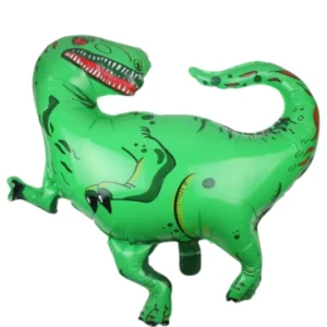 33'' Green Dinosaur Theme Foil Balloon