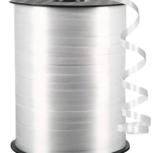 3 by 16'' 500 Yards White Curling Ribbon