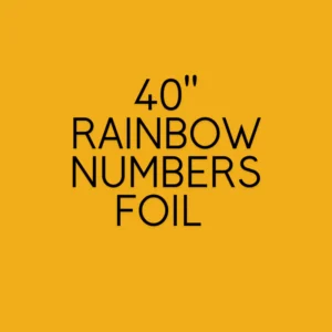 40" Rainbow Foil Balloons