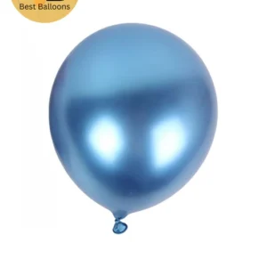 18" Chrome Balloons | Blue Color