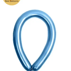 260B Chrome Magic Balloons | Blue Color