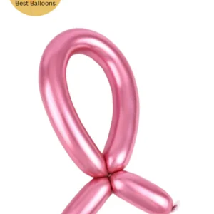 260B Chrome Magic Balloons | Pink Color
