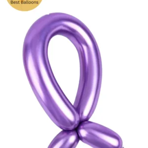 260B Chrome Magic Balloons | Purple Color