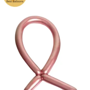 260B Chrome Magic Balloons | Rose Gold Color
