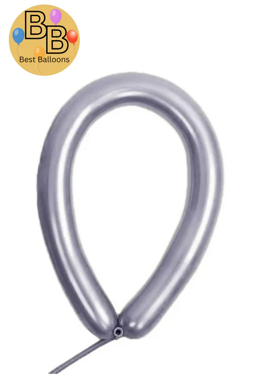 260B Chrome Magic Balloons | Silver Color