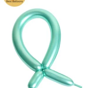 260B Chrome Magic Balloons | Teal Color