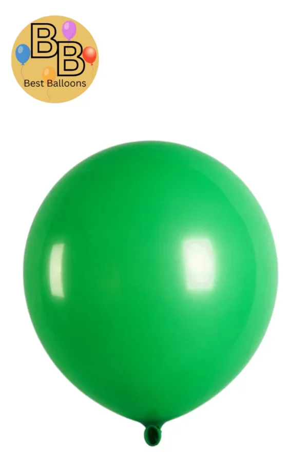 5" Standard Balloons | Green Color