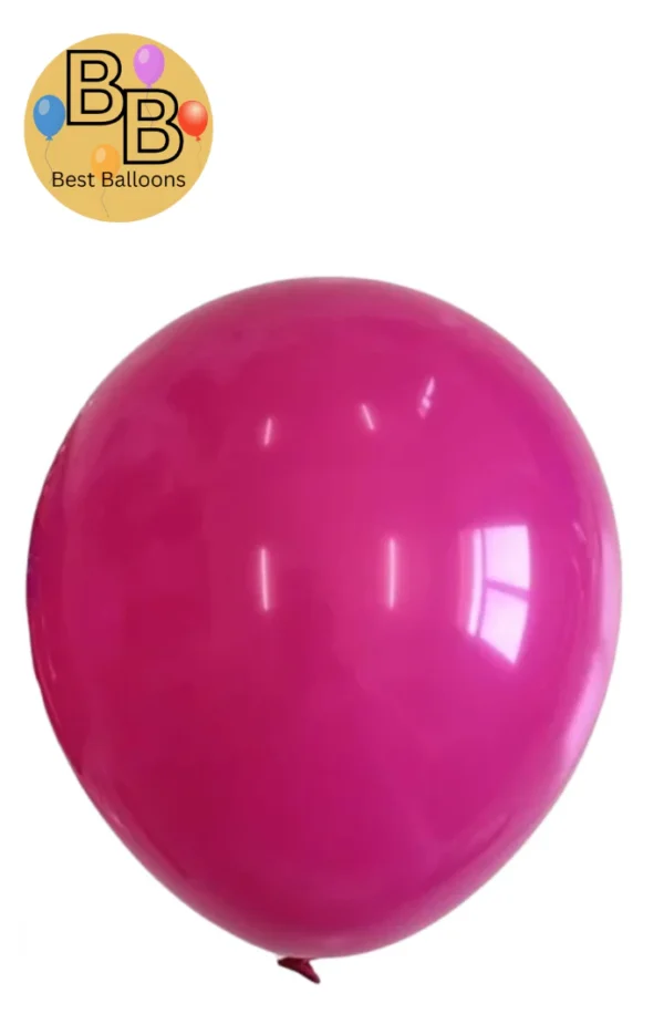 5" Standard Balloons | Hot Pink Color