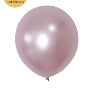 18" Chrome Balloons | Light Pink Color