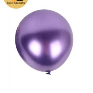 18" Chrome Balloons | Purple Color