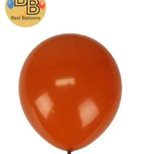 18" Retro Balloons | Brown Color