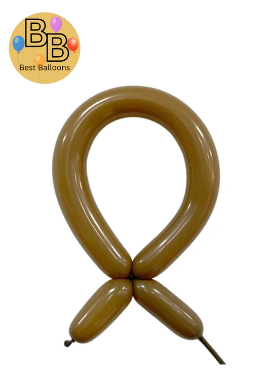 260B Retro Magic Balloons | Brown Color