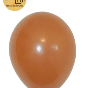 18" Retro Balloons | Cocoa Color