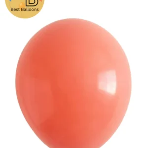 18" Retro Balloons | Coral Color