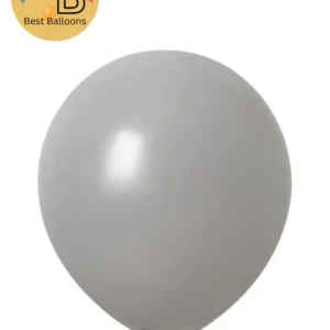 18" Retro Balloons | Grey Color