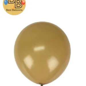 18" Retro Balloons | Khaki Color