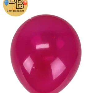 5" Retro Balloons | Maroon Color