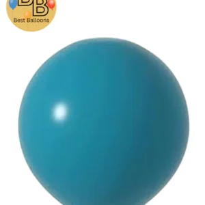 12" Retro Balloons | Ocean Blue Color