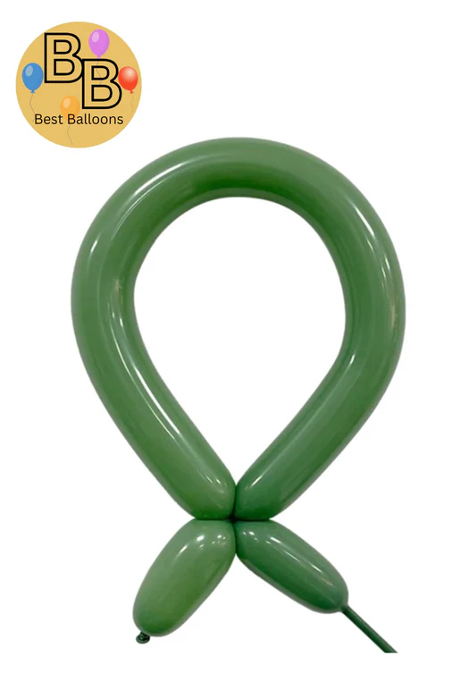 260B Retro Magic Balloons | Bean Green Color