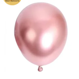 18" Chrome Balloons | Rose Gold Color