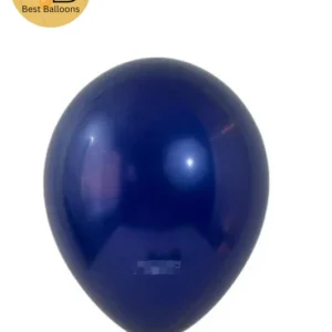 12" Retro Balloons | Navy Blue Color
