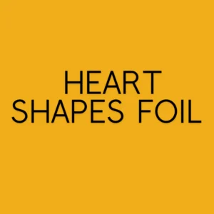 Heart Shapes Foil Balloons